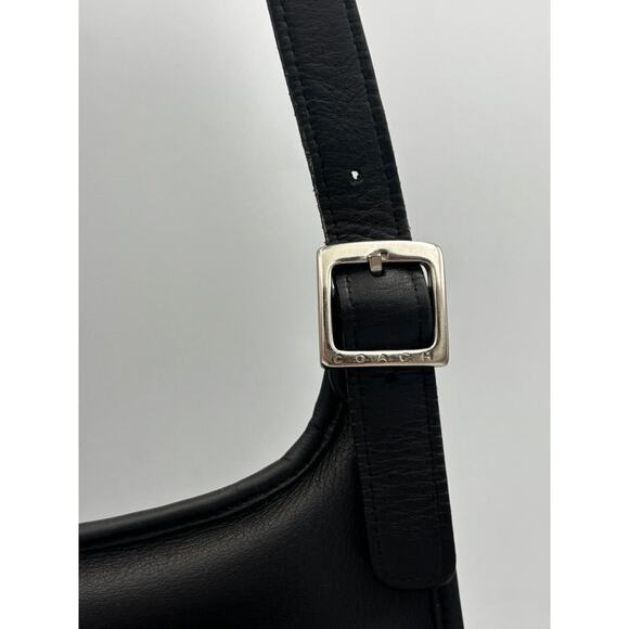 Vintage Coach 9134 Slim Hippie Flap Bag |  Leather Purse | 1999 Costa Rica - Picture 8 of 13